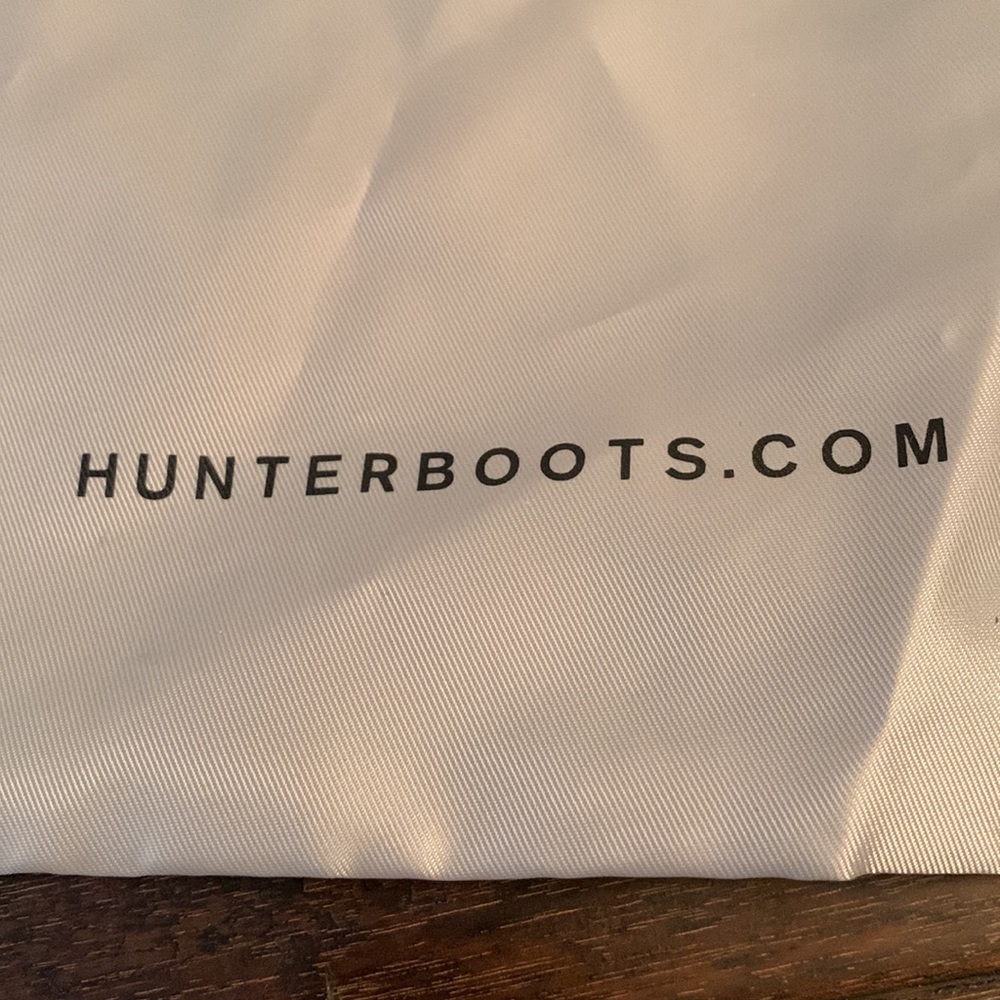 Hunter Original Gray Drawstring Bag - image 3